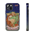 The Royal Encounter Tough Phone Case Mystic Unicorn Fantasy Aesthetic Tarot Card