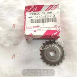 Genuine OEM Engine Oil Pump Drive Shaft Gear 15163-28010 Fits 02-11 Toyota Camry - Foto 1 di 3