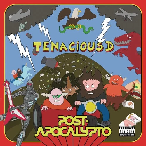 Tenacious D - Post-Apocalypto [New Vinyl LP] Explicit, 140 Gram Vinyl - Image 1 of 1