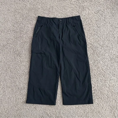 Pantalones capri Merrell negros de nailon para exteriores para mujer 6 Foto 1 de 4