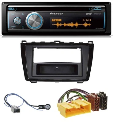 Pioneer MP3 DAB USB CD Bluetooth Autoradio für Mazda 6 (08-12) - glänzend - Bild 1 von 4