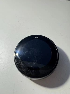 Google Nest 3rd Gen Learning Thermostat E360129 (A0013) Space Gray AS IS - Image 1 of 4
