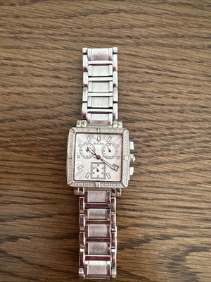 Bulova Women's Diamond C837420  Chronograph 31MM Watch VGC - Image 1 of 3