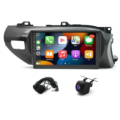 10" For Toyota Hilux 2016-2018 Android 13 Car Stereo Radio GPS fit for Carplay - image 1 of 4