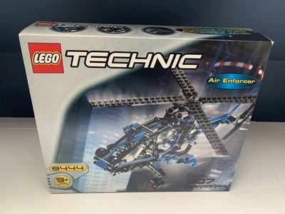 Vintage 1999 Technic LEGO #8444 AIR ENFORCER JET WASP Helicopter COMPLETE w/Box - Image 1 of 4