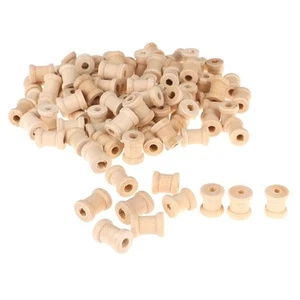 100 Pcs Spool Empty Spools Small Empty Thread Spools Sewing Tool - Picture 1 of 10