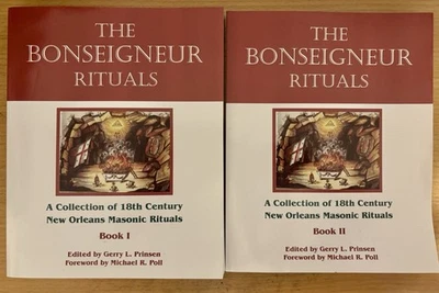 The Bonseigneur Rituals 1 & 2: 18 世纪新奥尔良共济会仪式书籍 — 第 1/4 张图片