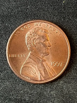 US Lincoln Memorial 1c 1997 MS-63 (Mint) no mint mark ddo - Autumn sale 25% off - Image 1 of 2