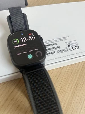 Apple Watch Ultra 2 Black Titanium TOP      GPS Cellular - Bild 1 von 4