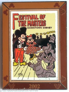 WDW Festival of the Masters 2002: Pin AP Moulin Mickey - Imagen 1 de 1