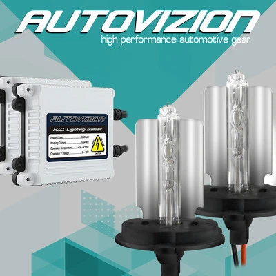 9005 9006 6000K HID XENON KIT Headlight Conversion Slim Ballast H1 H3 H7 H8 H11 - Image 1 of 4