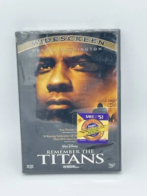 Remember the Titans DVD *Full or Widescreen Edition Denzel Washington New Sealed - Image 1 of 2