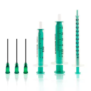 3 Stück Spritzen-Set mit stumpfer Nadel Größen 1x1ml, 1x2ml, 1x5ml - Bild 1 von 8