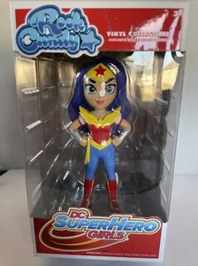 FUNKO ROCK CANDY WONDER WOMAN VINYL COLLECTABLE FIGURE NRFB - Picture 1 of 10