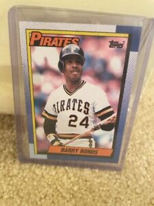 1990 Topps Baseball Card #220 *TEAM NAME ERROR*Barry Bonds *RARE* 1/1