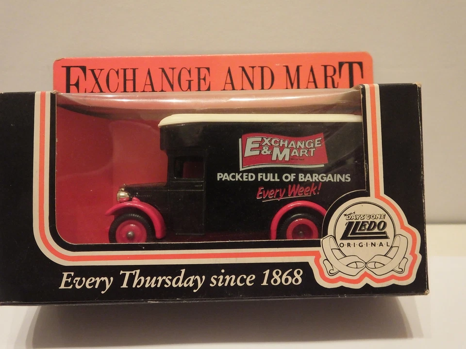 LLEDO DG16 034 DENNIS REMOVALS VAN - EXCHANGE & MART - PACKED FULL OF BARGAINS - Image 1 of 1