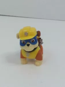 PAW PATROL FIGURES SUPER PUP RUBBLE ACTION FIGURE FREE SHIPPING - Picture 1 of 5