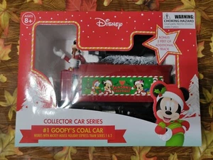 Goofy's Coal Car tren set accesorio para Mickey Holiday Express conjunto de 36 piezas NUEVO - Imagen 1 de 1