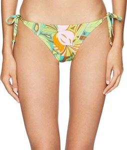 Letarte L69634 Mod Print Tie Side Swim Bottoms Women's Size Large - Picture 1 of 3