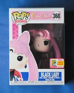 NEW Funko Pop Black Lady - Sailor Moon (NM+ Box) - Official 2018 SDCC Summer Con - Picture 1 of 8