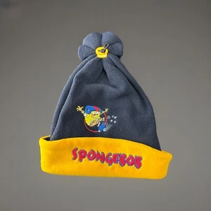Bob Esponja divertido gorro de invierno polar niños gorro pompón Nickelodeon - Imagen 1 de 5