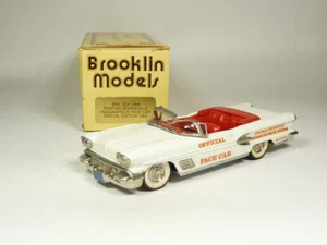Brooklin BRK25X 1/43 '58 Pontiac Bonneville DAMAGED Handmade White Metal Model - Picture 1 of 2