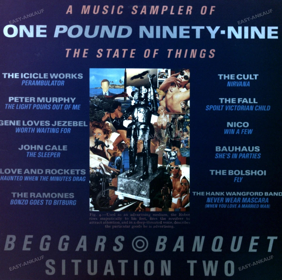 Various - One Pound Ninety-Nine (A Music Sampler Of The State Of Things) LP . - Image 1 of 1