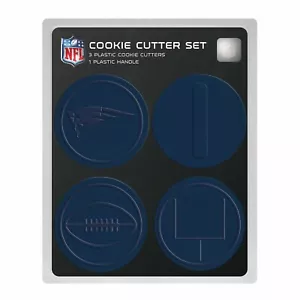 NFL New England Patriots NFL Cookie Cutter Set - Picture 1 of 2