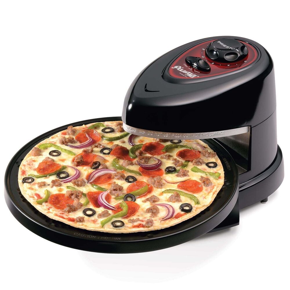 Presto Pizzazz Plus Rotating Pizza Oven - Black (3430)