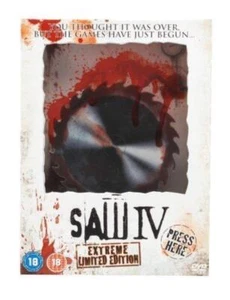 Saw IV DVD Horror (2008) Tobin Bell Quality Guaranteed Reuse Reduce Recycle - Picture 1 of 7