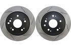 Rear PAIR Stoptech Disc Brake Rotor for 2009-2014 Acura TSX (42436) Acura TSX