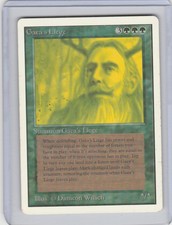 MODERATELY PLAYED Gaea's Liege MP * Unlimited * MTG Magic the Gathering
