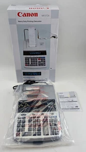 NEW Canon MP27DII Heavy Duty Printing Calculator Adding Machine Clock & Calendar - Picture 1 of 6