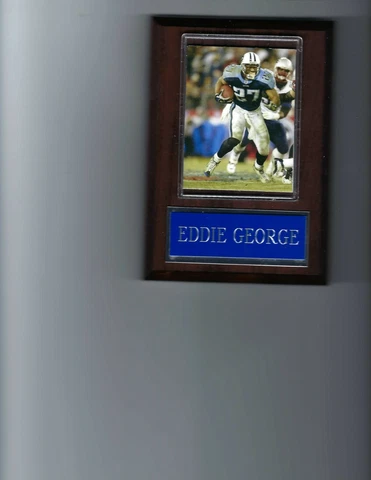 EDDIE GEORGE PLAQUE TENNESSEE TITANS FOOTBALL NFL Cover