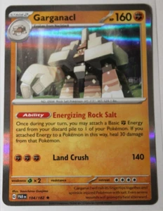 Pokemon 2023 Paradox Rift "Garganacl" #104/182 Holo Rare - Bild 1 von 4