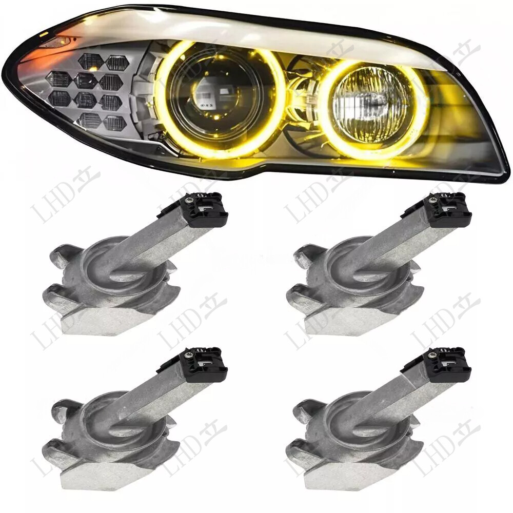 BMW 5 Series F10 DRL 4Pcs Yellow DRL Modules For 2014-2016 BMW 5 Series ...