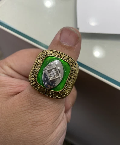 1965 Green Bay Packers Paul Hornung Super Bowl Championship Ring Cover