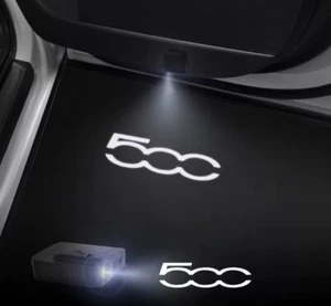 Luces de charco de bienvenida proyector láser LED inalámbrico Fiat 500 2 piezas para Fiat 500 - Imagen 1 de 7