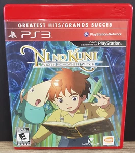 Ni No Kuni: Wrath of the White Witch SONY PS3 Greatest Hits 2013 COMPLETO TESTATO - Foto 1 di 4