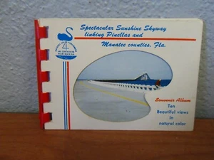 Sunshine Skyway Bridge Color Souvenir Album Luftaufnahme Florida - Bild 1 von 11
