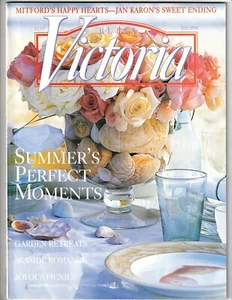 Vintage VICTORIA Magazine JUL 1998 Crafts, Home & Garden, Antiques, Fashion - Foto 1 di 1