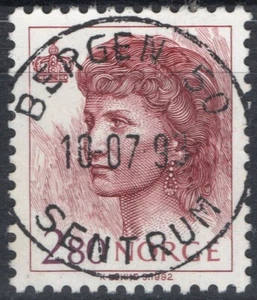 1482 Noruega 1992, NK 1133, SON Bergen 10-07-93 (HO) - Imagen 1 de 1