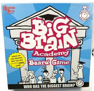 University Games Big Brain Academy Board Game 2-6 Players ages 8+ NEW Sealed - Picture 1 of 8