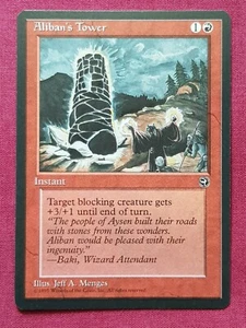 Magic The Gathering HOMELANDS TORRE ALIBAN B tarjeta roja Magic The Gathering - Imagen 1 de 2