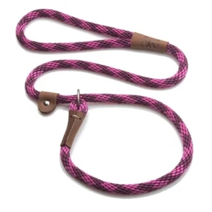Mendota Hundeleine, British Style Schlupfleine, Rubin, 4, 6 Fuß, Made in USA - Bild 1 von 5