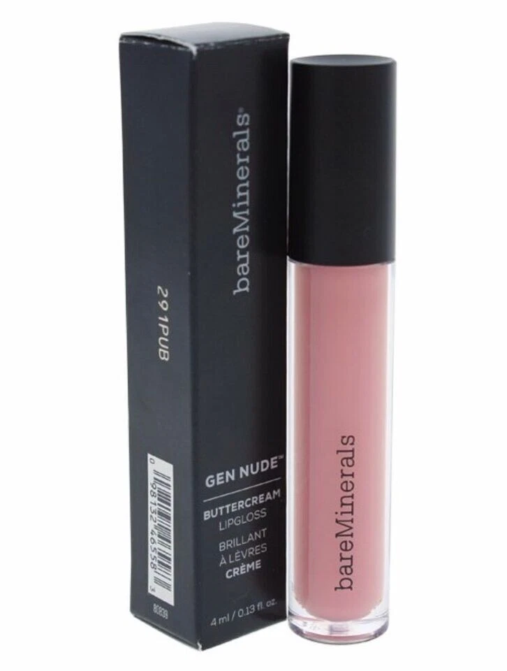 bareMinerals Gen Nude Buttercream Women's Lip Gloss - Sugar Pink
