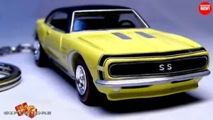 🎁RARE KEYCHAIN YELLOW 1967~68~69 CHEVY CAMARO CUSTOM Ltd EDITION GREAT GIFT🎁🎁 - Picture 1 of 10