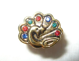 Pugster Marke schöner Pfau goldene Perlen Kristalle Vogel für Euro Armband - Bild 1 von 4