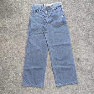 BILLABONG Jeans Women W28 L31 10UK Baggy Straight Zip Fly Y2K Loose Skate Surf - Picture 1 of 21