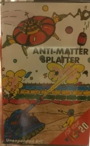 Anti-Matter Splatter (Profisoft 1982) Commodore VC20 (Tape, Box, Manual) works - Bild 1 von 3